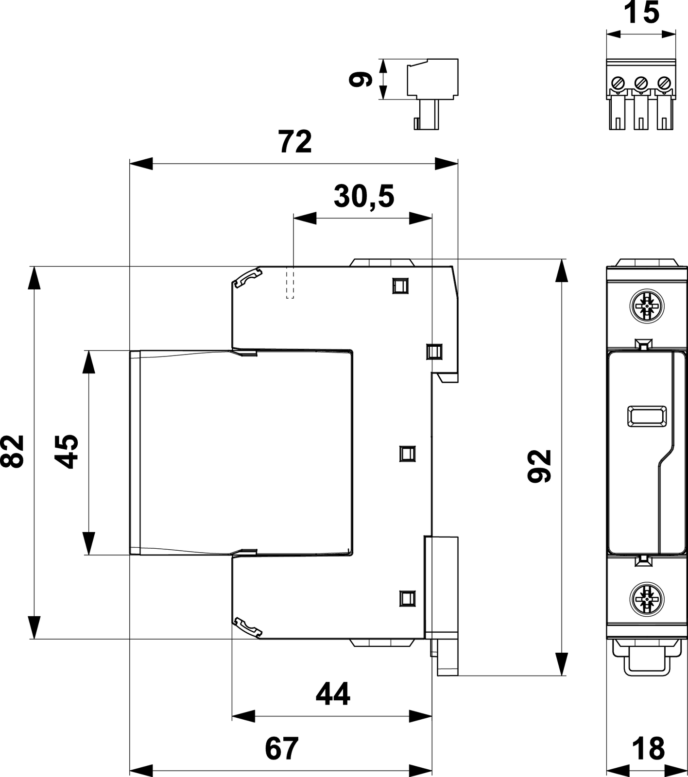 Abmessungen SLP-275 VB/1 S