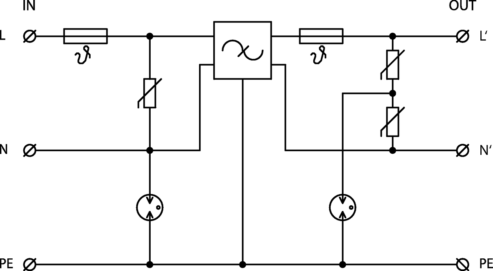 Prinzipschaltbild DA-275 DFI 1