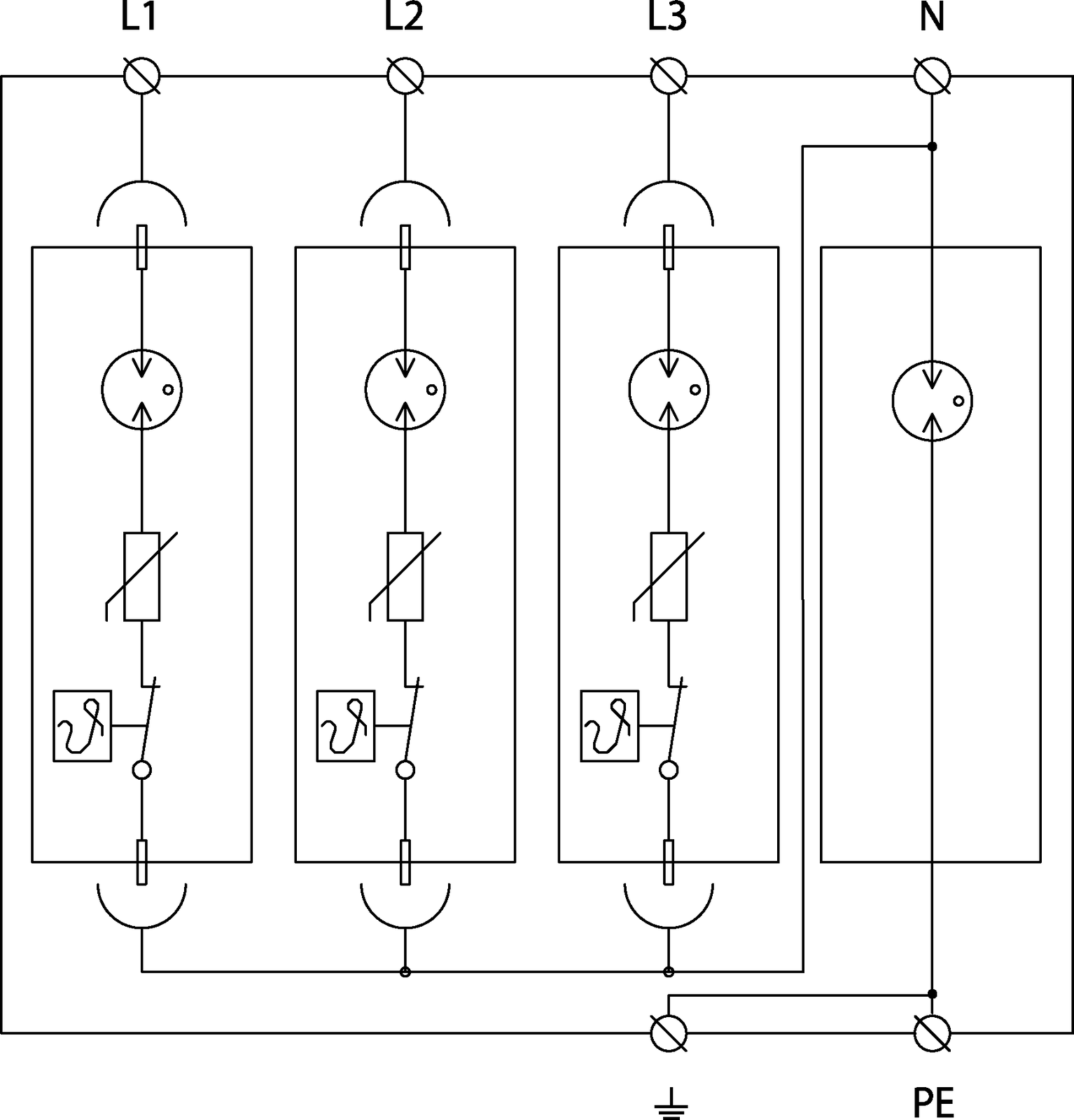 Prinzipschaltbild SLP-275 VB/3+1