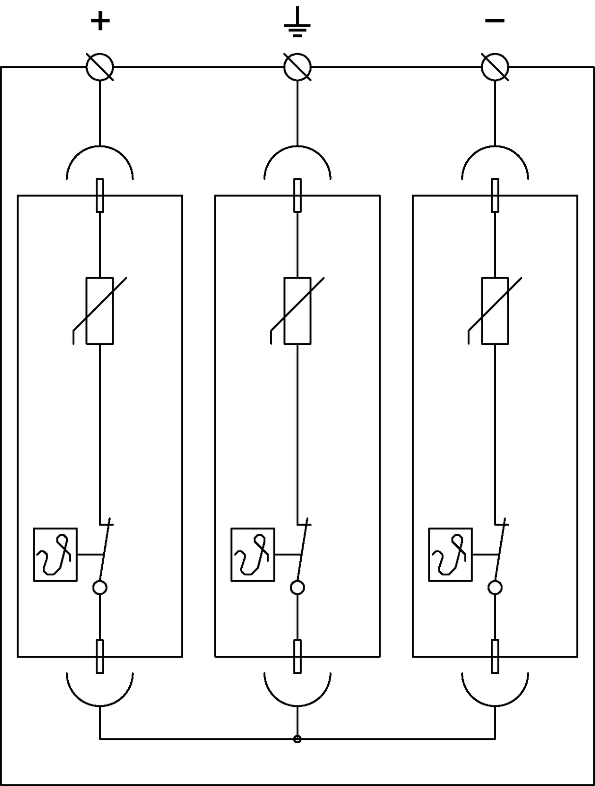 Prinzipschaltbild SLP-PV700 V/Y